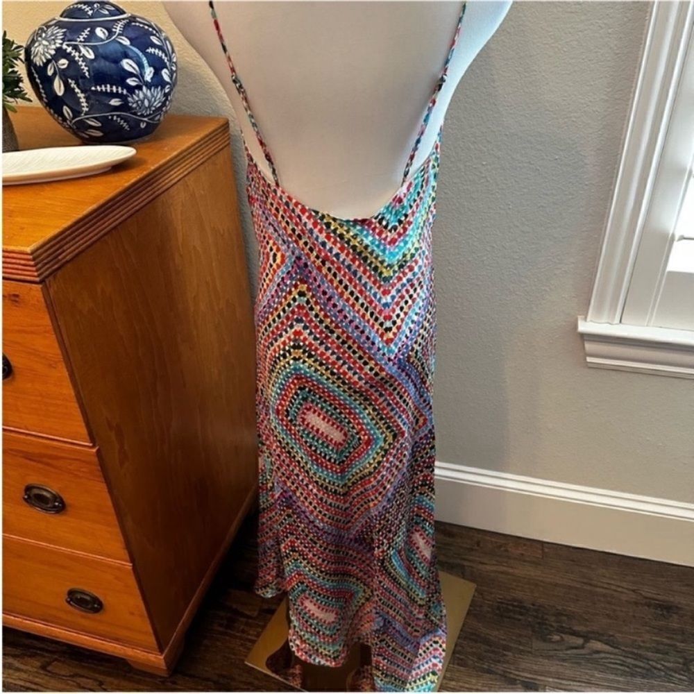 All Saints Multicolor Patterned Dress - Picture 9 of 10